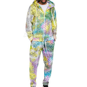 Survêtement à sublimation sur mesure à prix de gros Survêtements à sublimation en tissu doux pour hommes - Product Image 1