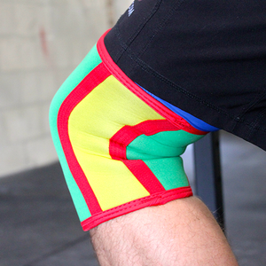 ปลอกเข่านีโอพรีนหนา7มม. น้ำหนักเบาปรับแต่งได้เป็นมิตรกับสิ่งแวดล้อมสำหรับยกน้ำหนักและยกได้ - Product Image 3