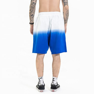 High Quality New Design Outdoors Back Zipper Eyelet Pockets Double <b>Layer</b> Sports Gym Running Shorts for Men - Product Image 4