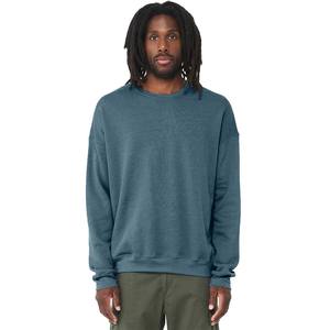 Sweat-shirt ras du cou surdimensionné à épaules tombantes en éponge française 100% coton personnalisé - Product Image 4