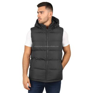 Chaleco Acolchado Reversible Cortavientos para Hombre Estilo Urbano, Sin Mangas, Ropa de Invierno, Fabricante OEM a Granel Personalizado - Product Image 1
