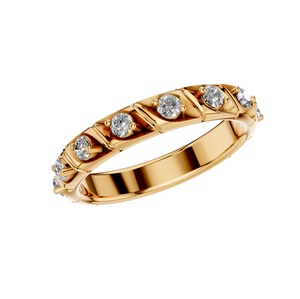 14K ทองแข็งได้รับการรับรองจากห้องปฏิบัติการสายเกลียวเพชรสำหรับปลูกเครื่องประดับการหมั้นงานแต่งงานสุดหรูผู้ผลิต OEM ODM - Product Image 1