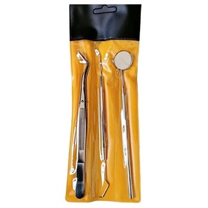 Kit de 3 Instrumentos de Diagnóstico Dental, Juego de Examen Manual de Precisión, Herramienta de Calidad Inigualable para el Cuidado Bucal, Herramienta de Limpieza Dental - Product Image 1