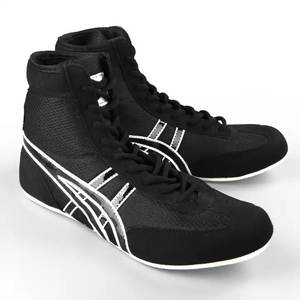 Taille adulte hommes chaussures de boxe entraînement en salle chaussures de kickboxing dernières chaussures personnalisées d'entraînement de gymnastique MMA en vente - Product Image 5