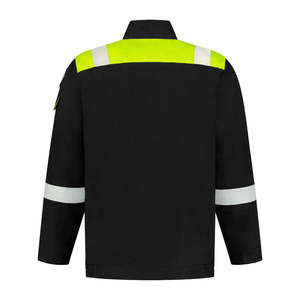 Lightweight Flame Resistant FR Welding Jacket Fireproof Mechanics Workwear with <b>Reflective</b> Safety Clothing for Industrial Use - Product Image 4