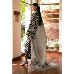 Ensemble de costume imprimé pour femme -BBAROQUE, 3 pièces, comprenant une chemise, un dupatta et un pantalon - Modèle IC-2513 - Product Image 2
