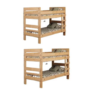Ensemble de meubles pour chambre d'enfants Lits superposés modernes pour enfants Lit double en bois Lits jumeaux de haute qualité directs d'usine - Product Image 5