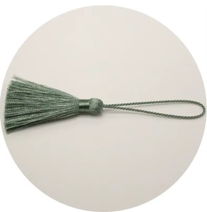 Polyester <b>Tassel</b> Keychain Versatile <b>Tassels</b> for Bags Garments Curtains Home Textiles and Cellphones Wholesale Custom Sizes - Product Image 3