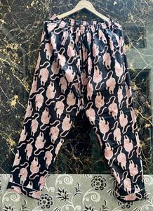 Conjunto de pijama de algodón de tigre negro, ropa de dormir suave para el verano, regalo perfecto para ella - Product Image 4