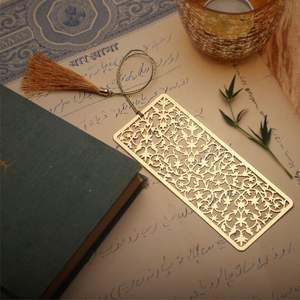 High Quality <b>Metal</b> <b>Bookmark</b> With Elegant Filigree Handmade Artistic Decorations And Unique Personalized Messages - Product Image 6