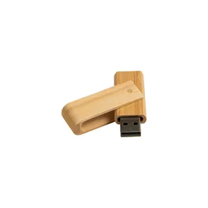 Chiavetta USB Personalizzata in Bambù da 8GB, Gadget Promozionale - Product Image 2
