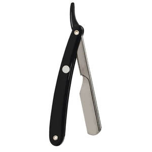 Accessoires de salon de coiffure rasage barbe rasoirs réglage des cheveux barbier rasoirs de sécurité facile poignée en aluminium rasoir - Product Image 2