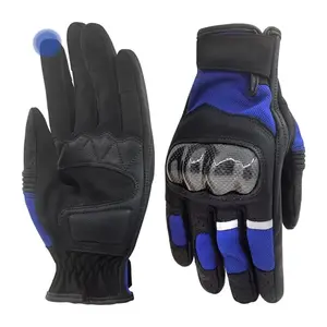 Men women Custom Colors Motorcycle Gloves carbon fiber case sensitive Motorbike Glove summer winter with cheap range