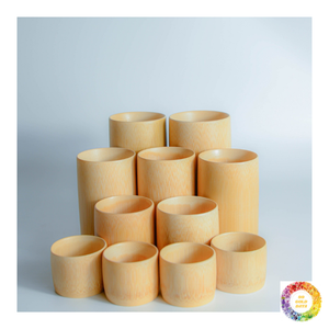 Tasse à thé en bambou naturel Tasse à thé en bois Gobelet en bambou de style japonais pour une utilisation quotidienne Cérémonie du thé et boire du café - Product Image 2