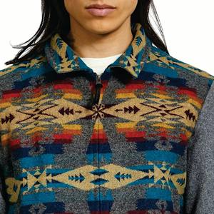 Chaqueta de bombardero con cremallera de buena calidad para hombre, chaquetas de bombardero impermeables de invierno con logotipo personalizado para las cuatro estaciones - Product Image 6