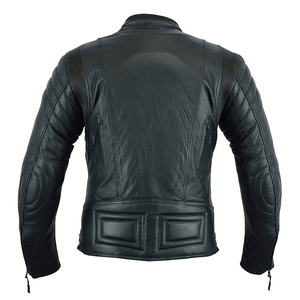 Nueva chaqueta de cuero delgada de moda profesional, botones de secado rápido de alta demanda, piel de vaca genuina, temporada de invierno, oferta transpirable - Product Image 4