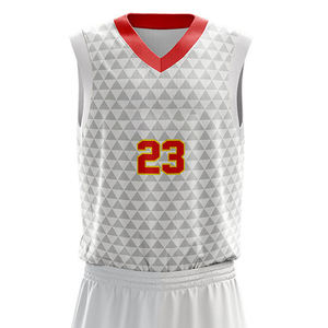 Dernier design, uniforme de basketball unisexe pour adultes, services OEM, impression par sublimation personnalisée, grande taille, respirant, séchage rapide - Product Image 5