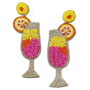 Pendientes de gota con cuentas de semillas, hechos a mano, ligeros, bohemios, Color personalizado, pendientes de gota con cuentas de semillas, logotipo personalizado - Product Image 5