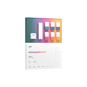 ชุดสารนิโคตินสำหรับผู้เริ่มต้น6X กลิ่นหอม3000พัฟฟ์เปปเปอร์มินต์ - Product Image 6