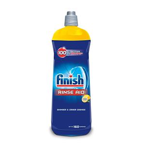 Finish Rinse and Shine Aid Lemon Sparkle, 160 Lavages, Pouvoir Nettoyant et Fraîcheur Longue Durée - Product Image 1