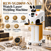 Soudeuse laser 200W YAG pour la réparation de montres, soudage de boîtiers en acier inoxydable et applications de micro-précision