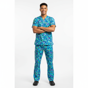Conjuntos de Uniformes Médicos para Hombre, Tela Médica Suave y Cómoda, Ligera, Ajuste Perfecto para Trabajadores de la Salud, Hospital y Clínica, Uso Diario - Product Image 2