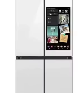 Refrigerador de 4 Puertas Francesas de Vidrio Blanco, Family Hub con Pantalla Táctil, Compresor, Refrigerador Inteligente Independiente - Product Image 2
