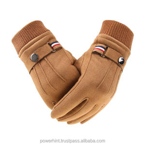 Fabricant en gros OEM et ODM de gants d'hiver à écran tactile, nouvelle mode, gants de fête luxueux et chauds pour hommes en peau de mouton - Product Image 6