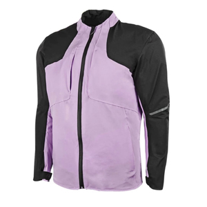 Chaqueta Softshell blindada para hombre, diseño a prueba de viento con almohadillas extraíbles, cintura ajustable y tiras de seguridad reflectantes - Product Image 6