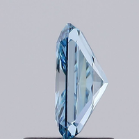 3.00 carat taille couleur bleue forme rayonnante laboratoire cultivé CVD diamant IGI certifié pour la fabrication de bijoux en diamant de couleur diamants synthétiques
