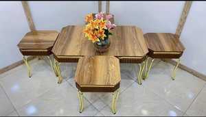 โต๊ะกาแฟสแตนเลสแบบเปิดประทุนแบบเรียบง่ายทันสมัยสำหรับบ้านสำนักงานห้องนั่งเล่นห้องนอนรับประกัน2ปี - Product Image 3