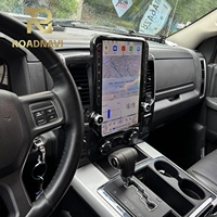 Radio para Auto Android 13 de 14.5 Pulgadas Estilo Tesla para Dodge Ram 2008-2012, Reproductor Multimedia para Auto, Carplay Inalámbrico, 4G