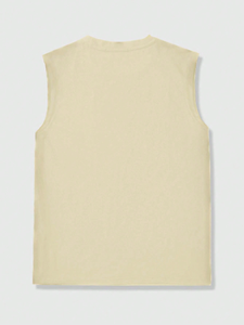 Gilet de fitness pour hommes sans manches en gros Stringer débardeurs amples vêtements de sport avec logo personnalisé et décoration d'insigne OEM Bienvenue! - Product Image 6