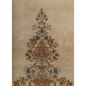Tapis en laine noués à la main Aalam Green Pae-6377, grand format, design Jaipur US, pour entrée de maison, couloir, rectangulaire, abstrait - Product Image 3