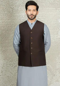 Chaleco ajustado para hombre de la mejor calidad, chalecos de lona hechos a medida para fiestas de boda y Eids, recién llegado, precio barato - Product Image 6