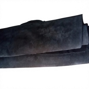 Cuir de vachette noir, d'ange, de chèvre, de mouton, de croûte de cuir, pour chaussures, doublures, semelles intérieures, sacs, ceintures, portefeuilles, vêtements, gants 1.2-1.4mm - Product Image 1