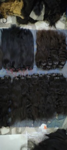 Capelli Indiani Remy Vergini Morbidi Ondulati Eco-Friendly Leggeri da Singolo Donatore Marca ALVI 100g 10-32 Pollici Vendita all'Ingrosso Diretta dalla Fabbrica - Product Image 3