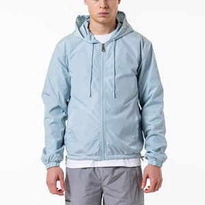 Chaqueta Cortavientos Impermeable de Nailon Reflectante Informal para Hombre, Personalizada por el Fabricante de Ropa Urbana - Product Image 1