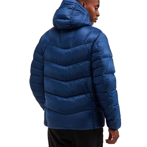 Chaqueta Bomber Acolchada para Hombre, Diseño Moderno 2025, Invierno-Otoño, Brillante, Cuello Alto, Logotipo Frontal, Abrigada, Venta al Por Mayor - Product Image 6