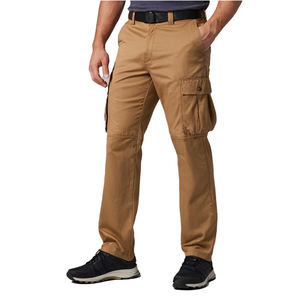El pantalón largo Cargo de sarga moderno para hombre combina practicidad y moda con múltiples diseños de bolsillo y tela transpirable de primera calidad - Product Image 1