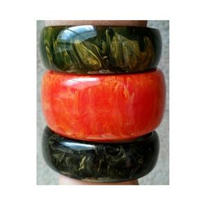 Premium Solid Resin <b>Bangles</b> for Women with Smooth Polish <b>Fashion</b> Jewelry for Elegant Dressing from Best Supplier - Product Image 2