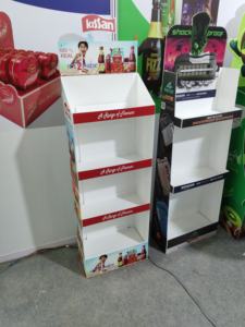 UP <b>Display</b> <b>Racks</b> Made From Recylcable pp Honeycomb Panel Washable Iso 9001:2015 Certified Food Grade Materials - Product Image 6