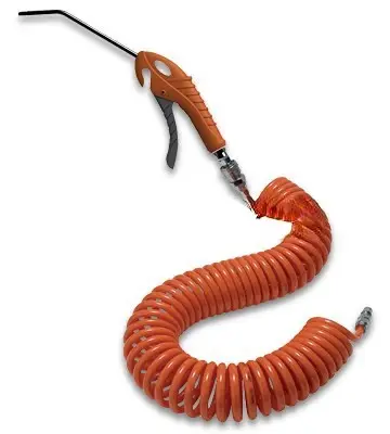 Tubo espiral de retroceso Flexible de alta presión, herramienta de compresor, manguera de aire, Material de poliuretano Pu
