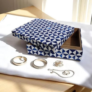 Boîte à bijoux Masterpiece d'incrustation de résine Tradebyd pour l'affichage artistique à la maison de cadeau de stockage - Product Image 3