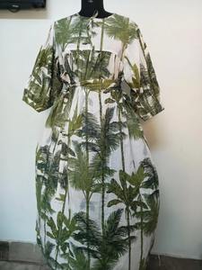Vestido de algodón con bloque de mano indio, estampado Floral, ropa de fiesta de verano para mujer, estilo bohemio, regalo personalizado - Product Image 2