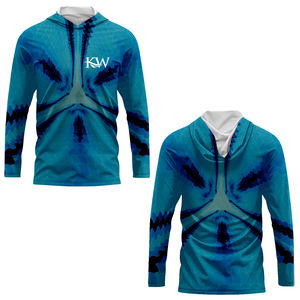 Camisas de Pesca de Manga Larga para Hombre, Secado Rápido, UPF 50+, Tallas Grandes, Spandex/Poliéster, Ropa Deportiva, Certificación BSCI, Sublimación al por Mayor - Product Image 5