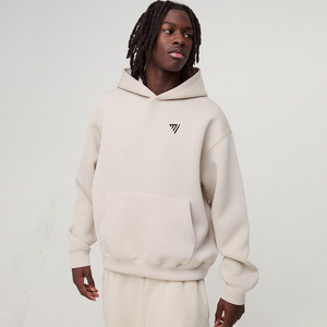 Respirant confortable hiver hommes à manches longues mode sweat-shirt poche kangourou 100% coton Logo personnalisé pour vêtements de sport décontractés - Product Image 1
