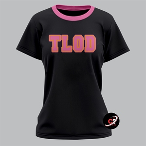 Top Ladies of Distinction Inc OEM Casualwear Mujeres Gráfico Mujer TLOD Tees Camisetas personalizadas Algodón Jersey Media manga Camisa - Product Image 2