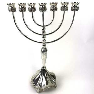 Meilleure vente porte-bougie Menorah décoration pour décor de noël porte-bougie de mariage en métal décor de dîner et dîner - Product Image 1