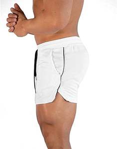 Shorts d'entraînement de gymnastique pour hommes en vente en gros pantalons courts légers Shorts d'entraînement de musculation - Product Image 3